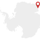 The location of Mawson research station.